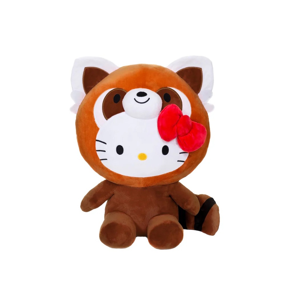 hello kitty - red panda plush